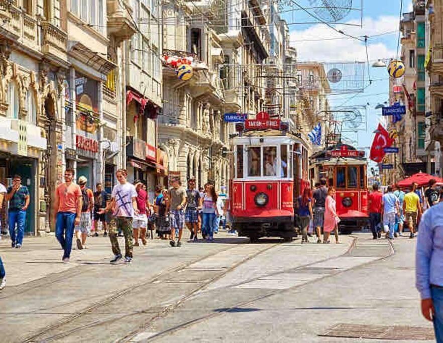 Апартаменти Historical Comfy Flat In Beyoglu Tophane, Galata Стамбул Екстер'єр фото